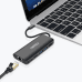 Дополнительное изображение книги «Choetech docking station adapter hub USB Typ C 6in1 100W PD black (HUB-M05)»