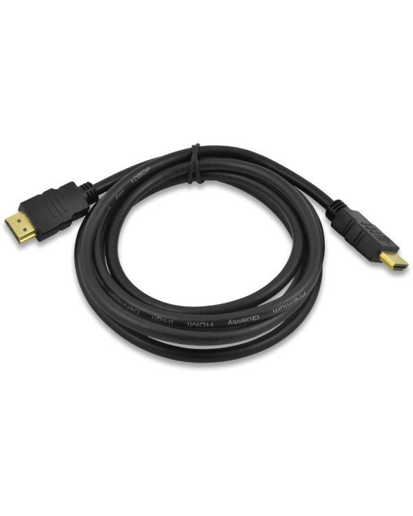 Кабель Fusion HDMI to HDMI 2 м, черный