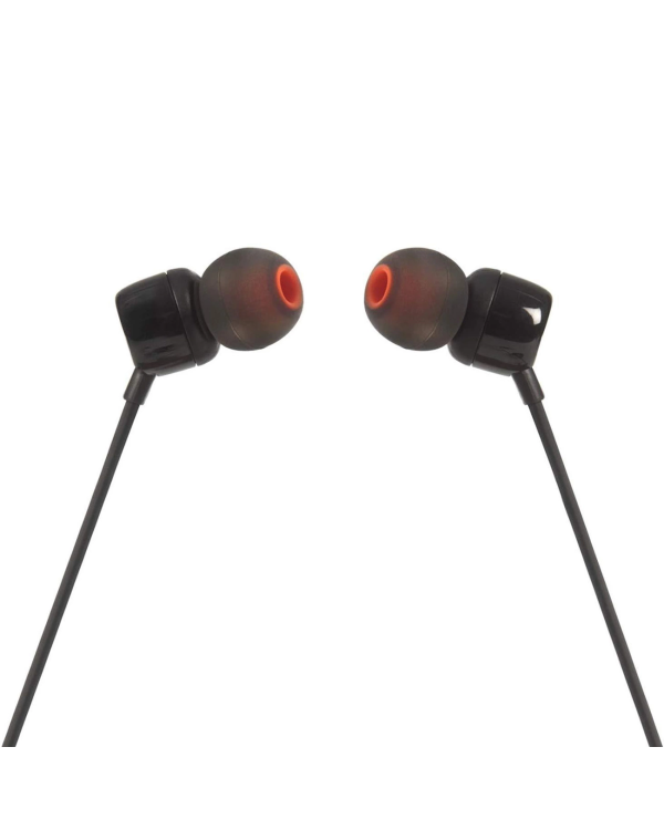Наушники-вкладыши JBL Tune 160, 3,5 мм мини-джек с пультом ДУ - черный