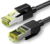 Обложка книги «UGREEN NW150 Cat 7 F/FTP Braid Ethernet RJ45 Cable 5m (black)»