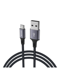 Proda Azeada Series Fast Charging Data Cable USB - Micro USB 3A 1m grey (PD-B52m)