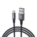 Обложка книги «Proda Azeada Series Fast Charging Data Cable USB - Micro USB 3A 1m grey (PD-B52m)»