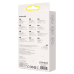 USB-C cable for Lightning Baseus Glimmer Series, 20W, 2m (White)
