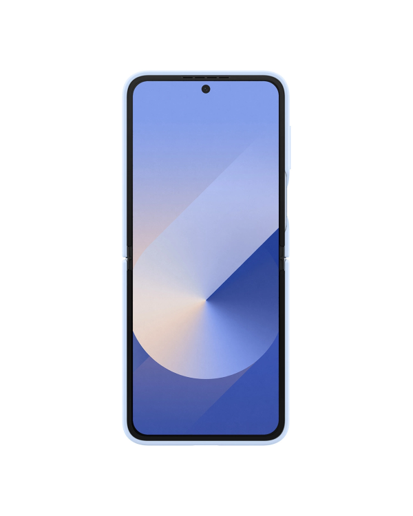 Силиконовый чехол Samsung EF-PF741TLEGWW для Samsung F741B Galaxy Z Flip 6 - синий