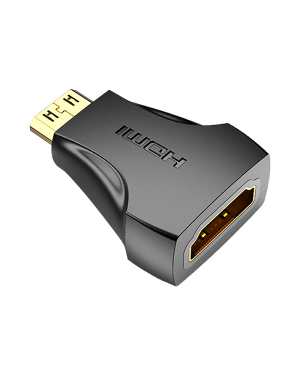 Female HDMI to Male Mini HDMI Adapter Vention AISB0 (Black)
