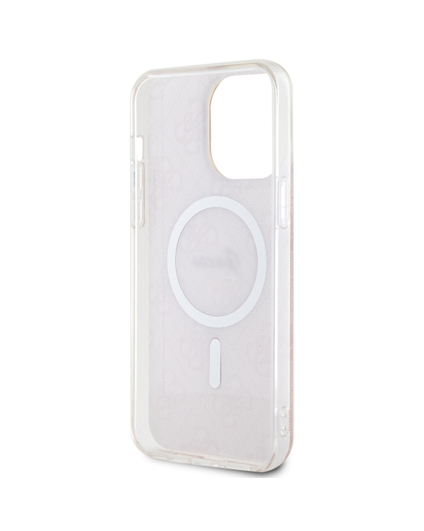 Guess GUHMP13XH4STP iPhone 13 Pro Max 6.7" różowy|pink hardcase 4G MagSafe