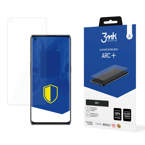 Обложка книги «Oppo Reno 5 Pro+ 5G - 3mk ARC+ screen protector»