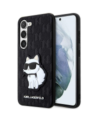 Karl Lagerfeld KLHCS23SSAKLHCPK S23 S911 hardcase czarny|black Saffiano Monogram Choupette