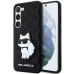 Обложка книги «Karl Lagerfeld KLHCS23SSAKLHCPK S23 S911 hardcase czarny|black Saffiano Monogram Choupette»