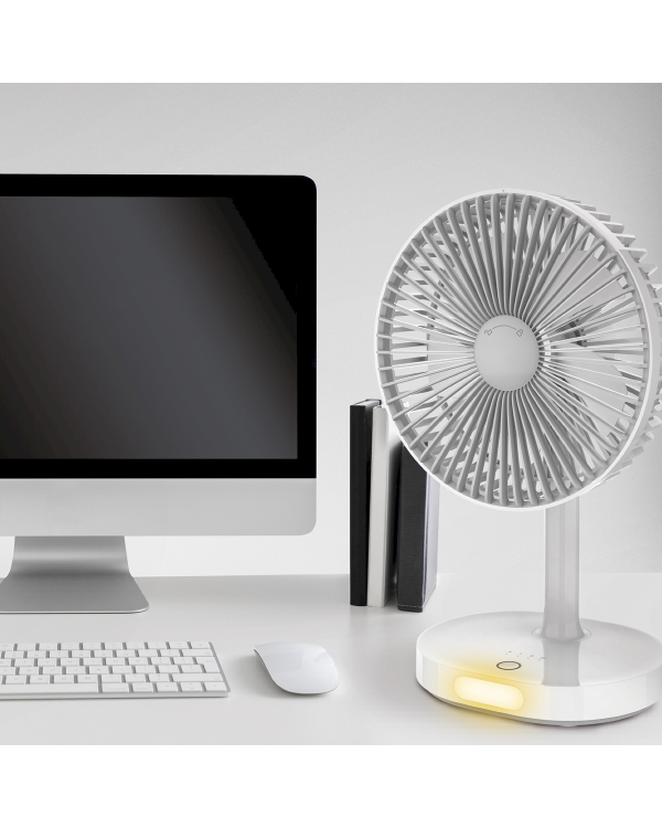 Platinet PRDF0326 вентилятор настольный 3000mAh белый