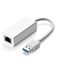 Ugreen CR111 USB 3.0 to RJ45 сетевой адаптер белый