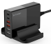 6x USB charger Blitzwolf BW-S16, QC 3.0, PD3.0, 75W (Black)