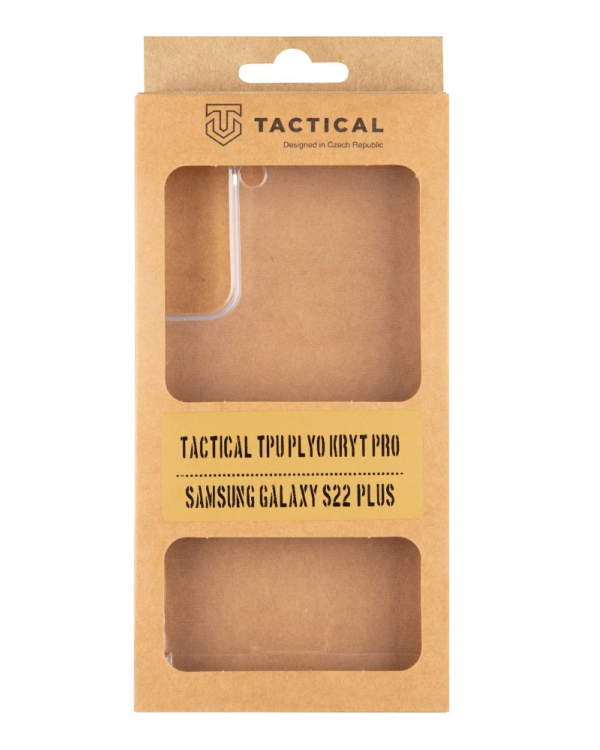 Tactical TPU Plyo Cover for Samsung Galaxy S22+ Transparent