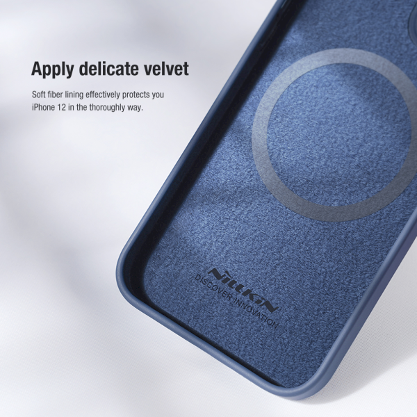 Обложка книги «Nillkin CamShield Silky Magnetic Silicone Case for iPhone 12 Pro Max 6.7 Black»