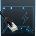 Дополнительное изображение книги «Ugreen cable internet network cable Ethernet patchcord RJ45 Cat 6 UTP 1000Mbps 20m black (20166)»