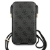 Guess Torebka na telefon GUHCP12L4GPSGR 6,7" szary|grey 4G Metal Logo