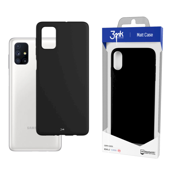 Обложка книги «Samsung Galaxy M51 - 3mk Matt Case black»