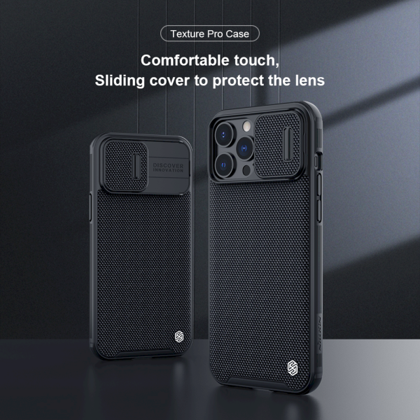 Обложка книги «Nillkin Textured PRO Hard Case for Apple iPhone 13 Pro Max Black»