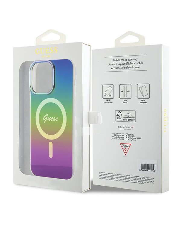 Guess GUHMP15LHITSK Apple iPhone 15 Pro 6.1" чехол для мобильного телефона (Gradient 1)