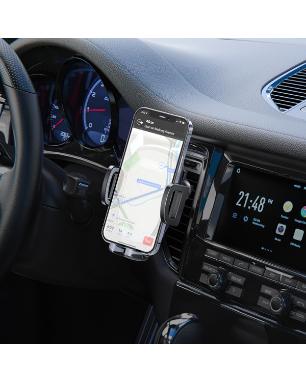 Дополнительное изображение книги «Borofone Car holder BH52 Windy air vent mount black»