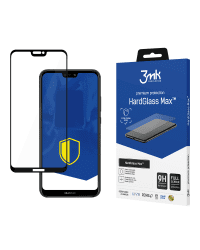 Huawei P20 Lite Black - 3mk HardGlass Max™ screen protector