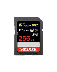 Memory card SanDisk Extreme Pro SDXC 256GB 170/90 MB/s V30 U3 4K (SDSDXXY-256G-GN4IN)
