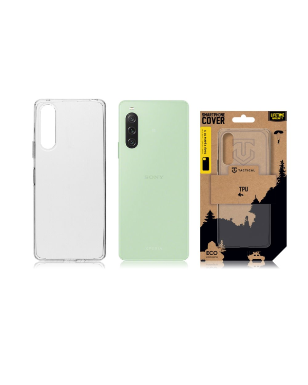 Tactical TPU Cover Transparent for Sony Xperia 10 V