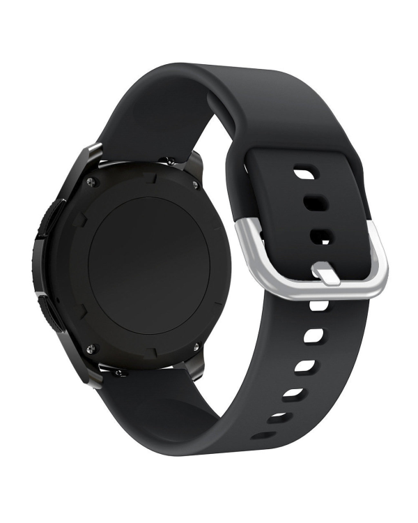 Silicone Strap TYS smart watch band universal 22mm black