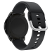 Silicone Strap TYS smart watch band universal 22mm black