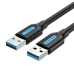USB 3.0 cable Vention CONBG 1.5m Black PVC