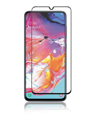 Fusion Full Glue 5D Tempered Glass Защитное стекло для экрана Samsung A705 Galaxy A70 Черное