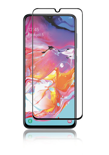 Fusion Full Glue 5D Tempered Glass Защитное стекло для экрана Samsung A705 Galaxy A70 Черное