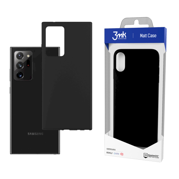 Обложка книги «Samsung Galaxy Note20 Ultra 5G - 3mk Matt Case black»