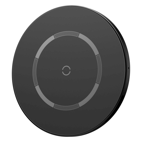 Baseus Simple 15W wireless induction charger with magnet (black)