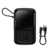 Powerbank Baseus Qpow PRO with cable, 10000mAh, 22.5W (Black)