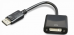 Adapteris Gembird DisplayPort Male - DVI Female Black
