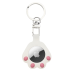 Fusion Cat Paw брелок для Apple AirTag с кольцом для ключей белый