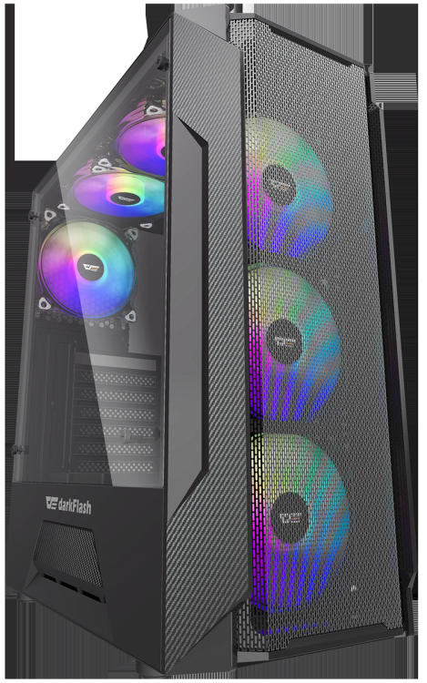 Darkflash LEOCase Computer case (black)