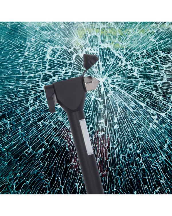 Forever Light светодиодный фонарик EMERGENCY с молотком и магнитом 2xAAA COB FLF-03