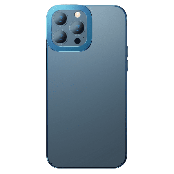 Baseus Glitter Transparent Case for iPhone 13 Pro Max (blue)