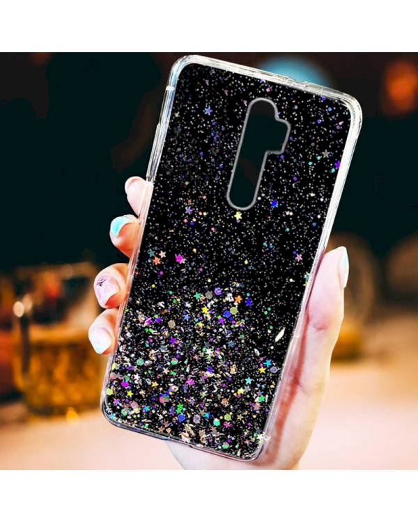 Fusion glue glitter силиконовый чехол для Samsung M515 Galaxy M51 черный
