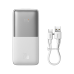 Powerbank Baseus Bipow Pro 10000mAh, 2xUSB, USB-C, 20W (white)
