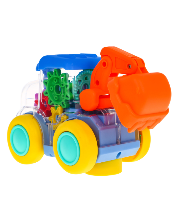 Самоуправляемый экскаватор + световой эффект