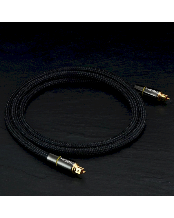 Дополнительное изображение книги «Wozinsky digital optical audio fiber cable Toslink SPDIF 3m black (WOPT-30)»