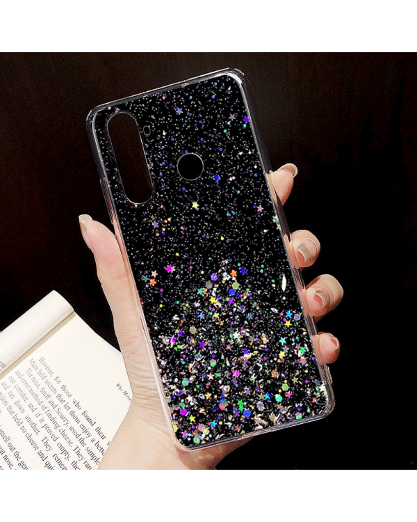 Fusion glue glitter силиконовый чехол для Samsung G991 Galaxy S21 5G черный