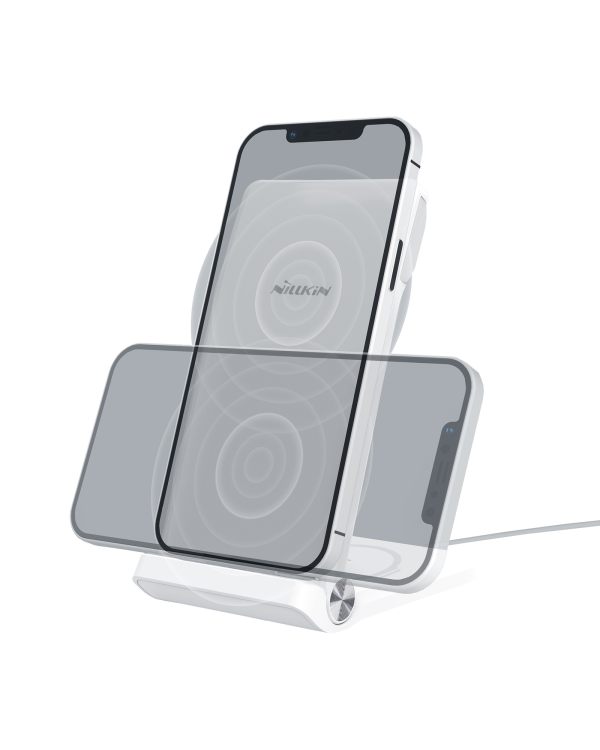 Беспроводное зарядное устройство Nillkin PowerTrio 3in1 для Apple Watch White (MFI)