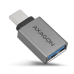 Адаптер AXAGON RUCM-AFA USB-C -> USB-A ALU