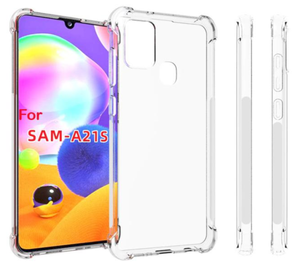 Fusion Anti Shock 0.5 mm Силиконовый чехол для Samsung A217 Galaxy A21s Прозрачный