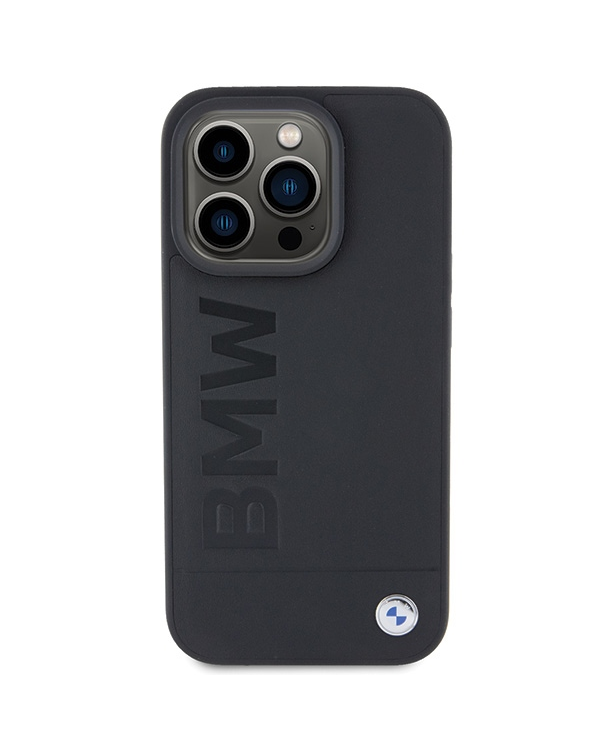 Дополнительное изображение книги «BMW BMHMP15XSLLBK iPhone 15 Pro Max 6.7" czarny|black MagSafe Leather Hot Stamp»