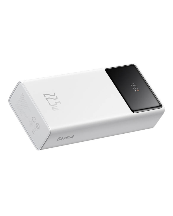 Powerbank Baseus Star-Lord 30000mAh, USB, USB-C, 22.5W (White)